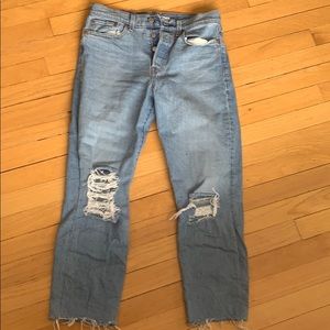 Levi’s wedgie straight jeans 28